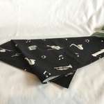 入園入学大きいランチョンマット★楽器音符★給食ナフキンお弁当