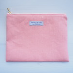 ★LIBERTY&カラーリネン　Betsy - Rose Buvard 　 ローズビュバール　フラットポーチ