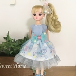 23 【再販3】【送料無料】リカちゃんワンピース☆ハンドメイド 