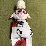赤ちゃん甚平  オーダーメイド(袖に名前の刺繍入り)
