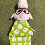 赤ちゃん甚平  オーダーメイド(袖に名前の刺繍入り)