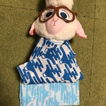赤ちゃん甚平  オーダーメイド(袖に名前の刺繍入り)