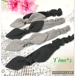 グレーシリーズ♡柔らかダブルガーゼのヘアバンド単品
