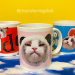 主水マグカップ（青：うさぎ）