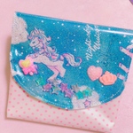 ラミネート動くパーツの移動ポケット
