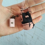 再×5♪minimini   革ショルダーバック&キーケース(きいろ)
