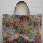 マチ付きバッグ*Mサイズ*リバティ* Royal Oak House*グリーン*28×39×10