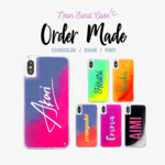 NEW【名入れ】ネオンサンドケース / iPhoneケース / スマホケース / オーダーメイド / 名前