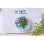 クリアブルーのポニーフック✩.*˚