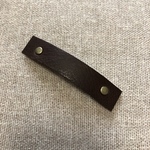 本革ミニバレッタ（こげ茶）