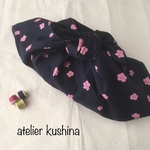 あずま袋♢お弁当袋🌸和風花柄