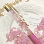 再販14  本物の桜 舞い散る♡ハーバリウムボールペン