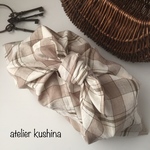  リネンのあずま袋♢バッグインバッグ