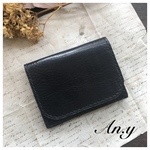 栃木レザー名刺andカードケース＊Black 