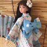 momoko.ジェニー 浴衣  薔薇　水