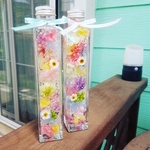 ハーバリウム🌷カラフルミックスフラワー✨2本セット