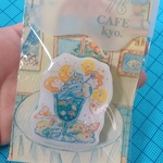 76cafekyo.宝石パフェブローチ
