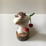 さくらんぼちょうだいしまりすちゃん🍒