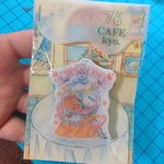 76cafekyo.シュガースノードームブローチ