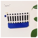 北欧風モダン×ブルー ラミネート＊ティッシュポーチ