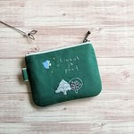 刺繍☆フラットミニミニポーチ