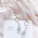 New✨BOTANICAL🌼tears ドロップ ピアス/イヤリング