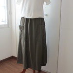 ストレッチのスカート