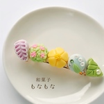 季節の和菓子バレッタ《皐月》