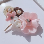 ひらひらflowerのポニーフック