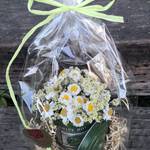 花かんざしとスターチスのドライフラワーブーケ　缶入り