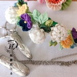 お誂え don-mi-chan様 花冠な首飾り