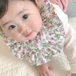 Liberty Frill Bib ♡ Tiger Lily