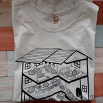 Ｍサイズ☆かめハウスＴシャツ（かめＴ2019♪）ナチュラル