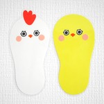 動物柄の靴おきマーク☆16cm子供用