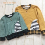 【vc様専用】お揃い おひげモンスタートレーナー2点、取り置き1点 90 120