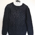 メンズ セーター(ブラック)