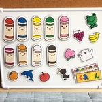 どんないろがすき？  保育  歌 マグネット