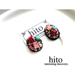 embroideryピアス