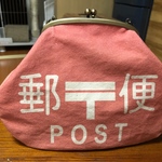 郵便ポスト柄がま口バッグ