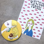 ＜パスタガール＞ 缶ミラー マット