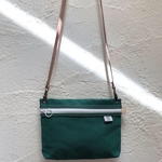 ｜国産8号帆布｜限定色 グリーン🌿  サコッシュ