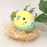 コロコロいんこ②  粘土細工の置物［インテリア 飾り］ 