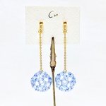 C60 fullerene earring〝ネモフィラ〟