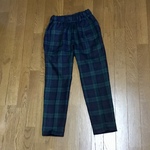 ちょい長テーパードパンツ  ブラックウォッチ