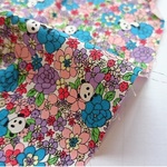 110×50cm*花柄×パンダ柄（PU系）