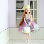 【送料無料】リカちゃん洋服セット リカちゃん服 リカちゃん ドール服 リカちゃんスカート 花柄ピンク