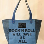 【❤SALE❤】本革×デニム×帆布＊トートバッグ