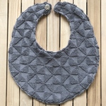 グレー系タオルスタイ【新作】風車模様