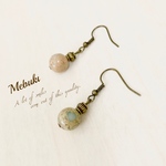 インプレッションストーンピアス