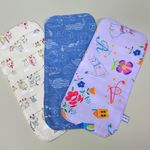 ＜SALE＞猫のガーゼハンカチ（ハーフ3枚）B